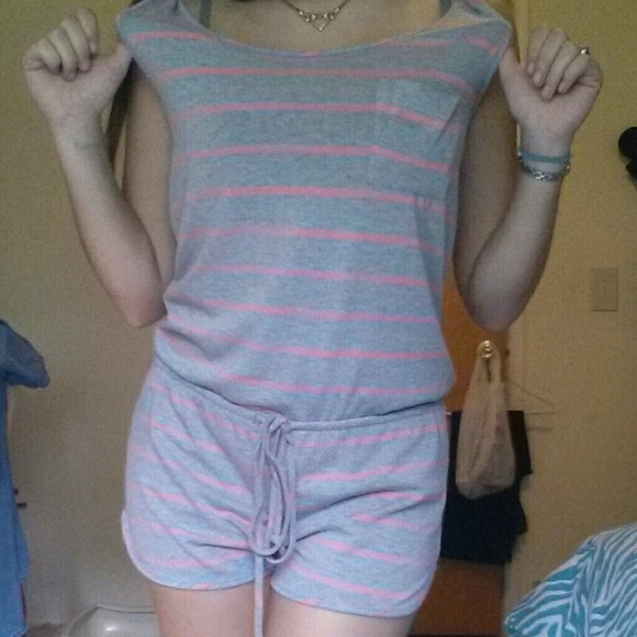 Stripped Romper