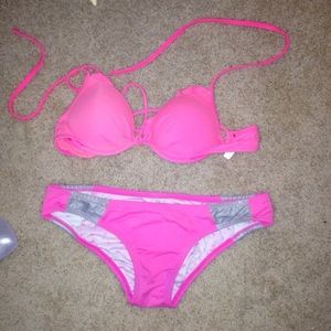 Pink victorias secret bakini
