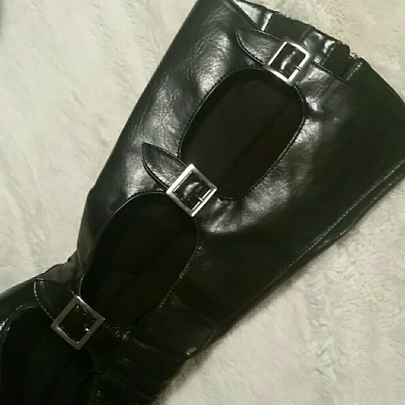Sexy peep toe boots - Picture 3 of 3
