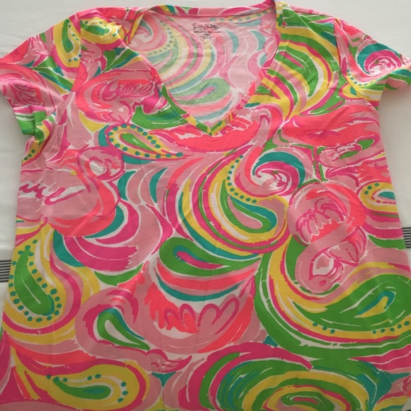 Lily Pulitzer top.