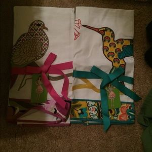 Vera Bradley tea towels