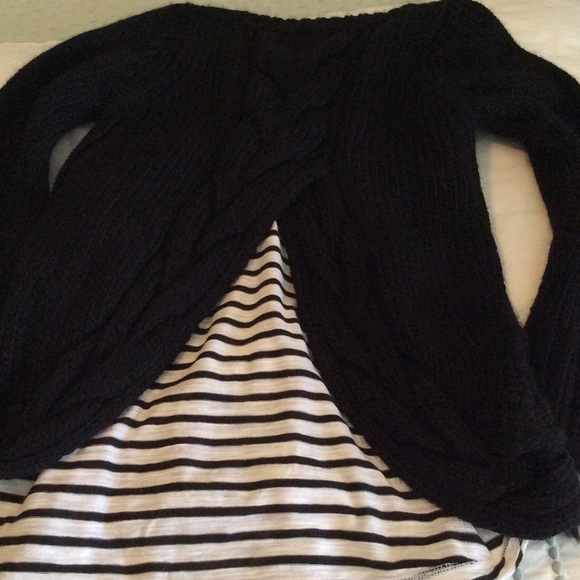 Zara knit open back sweater - Picture 2 of 4