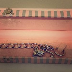 JUICE COUTURE silver bracelet in original box!