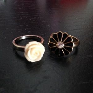Floral rings!