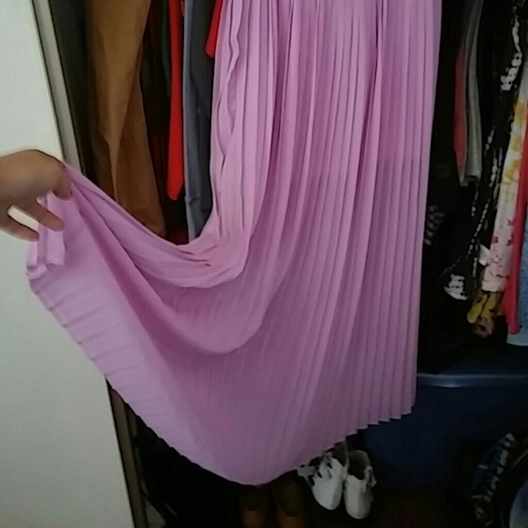 Beautiful Lilac Maxi Skirt - Picture 2 of 3