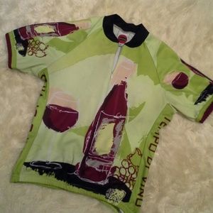 Athletic biking shirt