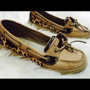 Sperry Top-Sider Angelfish Leopard Boat Shoes