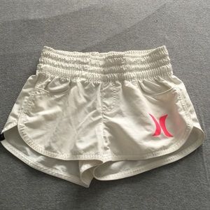White athletic shorts