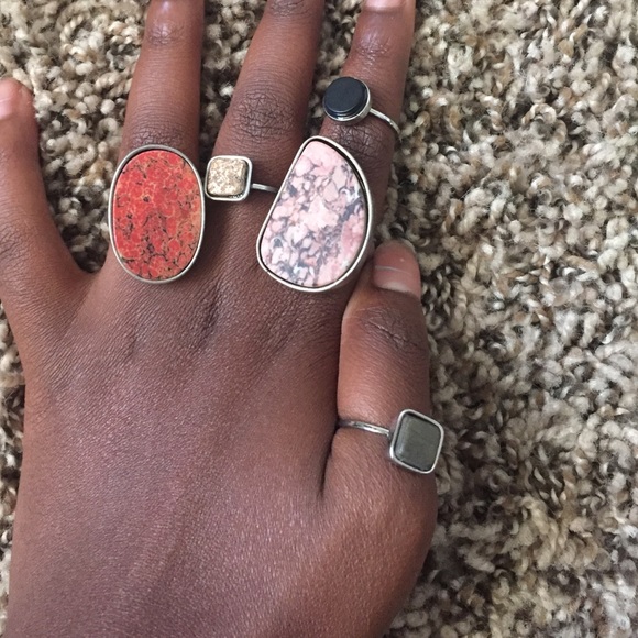 Stone Rings (NWOT)