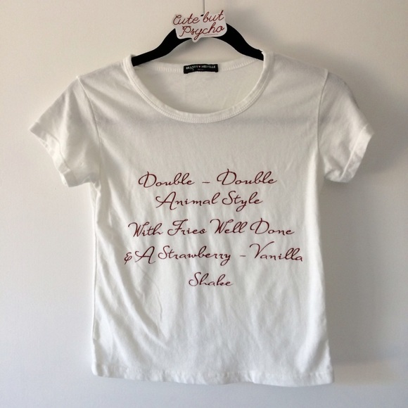 Brandy Melville Tops - NWOT in and out order menu top