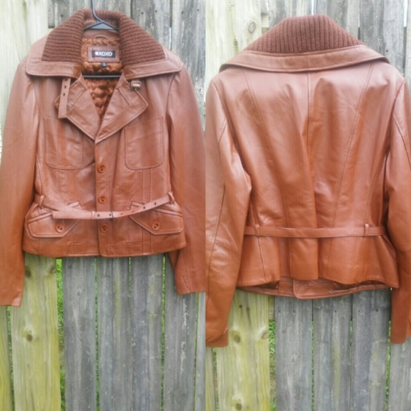 Xoxo Leather Jacket