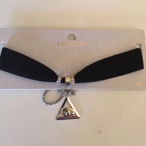 Black and Silver Choker ✨