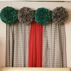 Hanging Pom Poms
