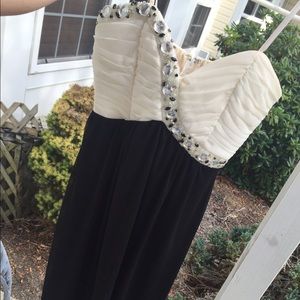 Formal Embellished Long Evening Dress