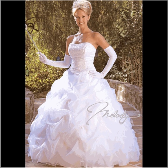 Gold melody bridal collection dress