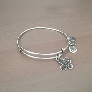 Alex and Ani lucky clover bracelet