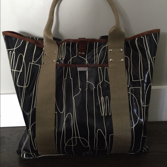 Orla Kiely Large Laminated Tote