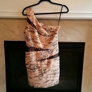 Half shoulder dress