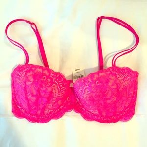 Victoria's Secret Pink hot pink bra