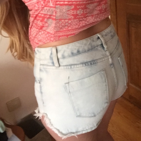 High waisted shorts