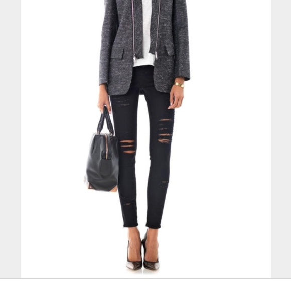 Frame black le skinny de Jeanne