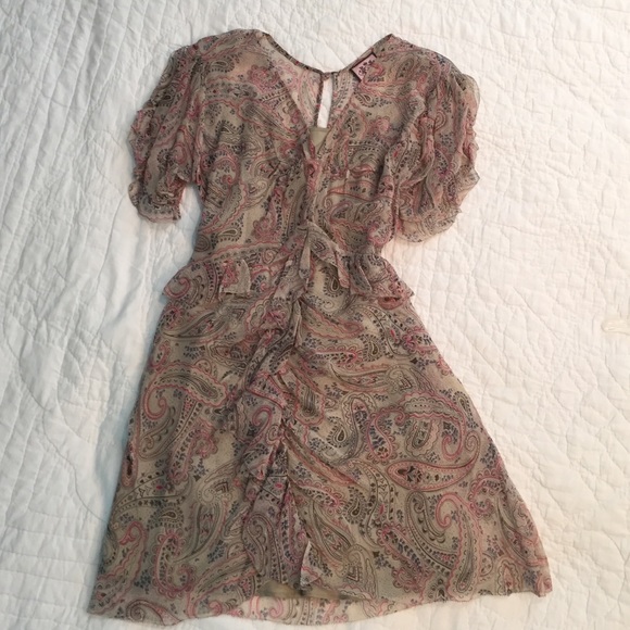 *SOLD* Juicy Couture Silk Chiffon Tunic Dress