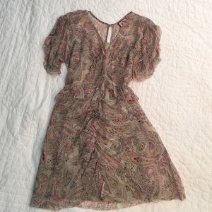 *SOLD* Juicy Couture Silk Chiffon Tunic Dress