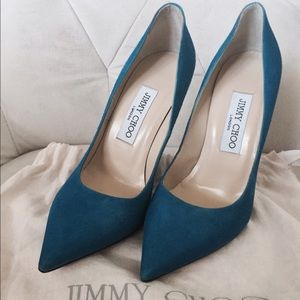 Jimmy Choo Suede Heels - size 36