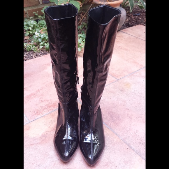 BCBGMAXAZRIA Black Boots