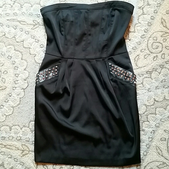 Black tube dress