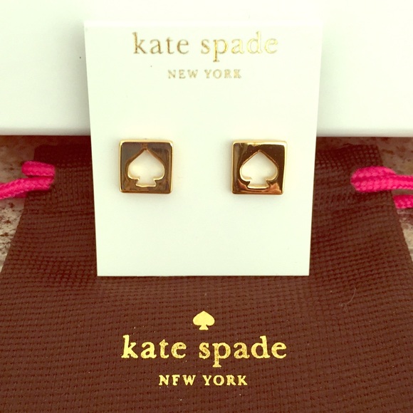 Sale Kate Spade ♠️ Gold Earrings NWTs