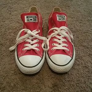 Red converse