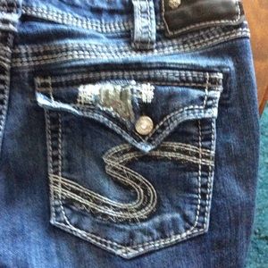 Silver suki jeans