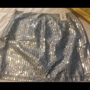 NEW- Gap Sparkly Skirt with sequins