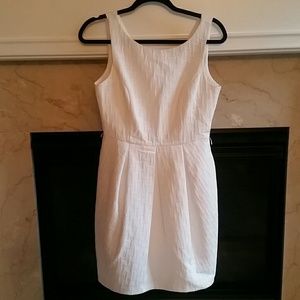 White House black market White dress