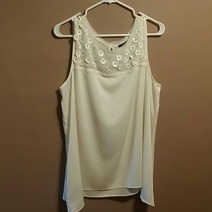 Ann Taylor cream tank
