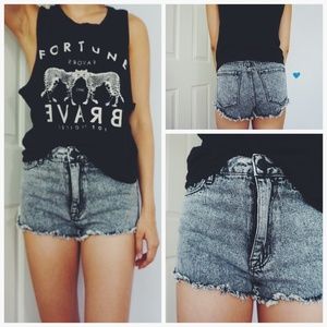 Urban Outfitters Ripped Jean Shorts