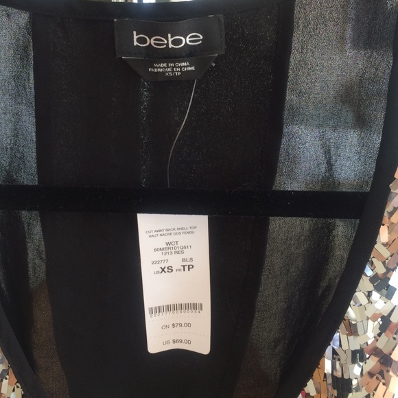 Bebe top - Picture 2 of 4