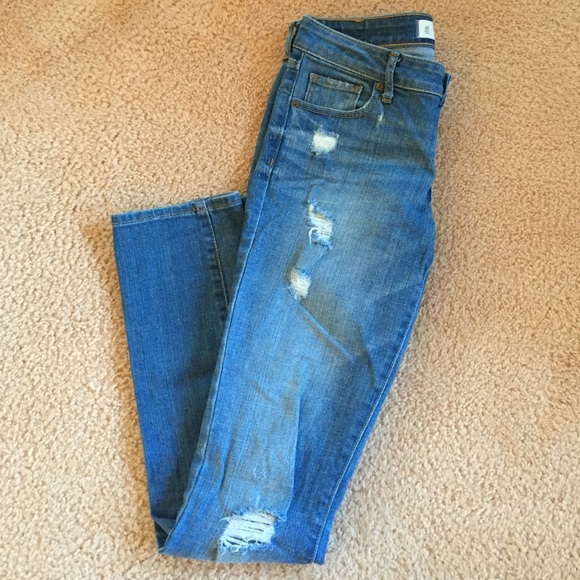 Abercrombie & Fitch Denim - Abercrombie & Fitch Distressed Skinny Jeans