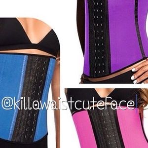 Women' waist latex trainers