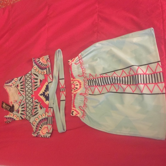 Cotton Candy Two pieces set