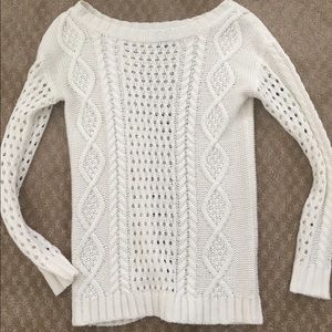 white nordstrom sweater