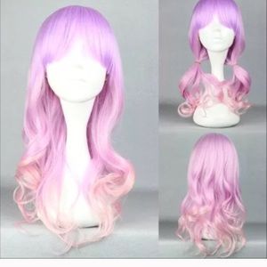 Purple ombré wig never worn resell Halloween