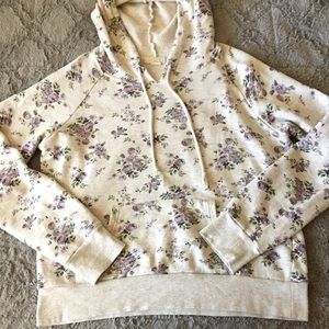Forever 21 Floral Hoodie