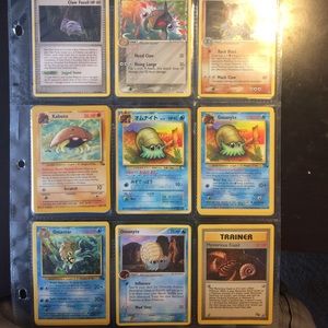 Fossil Pokemon for sale