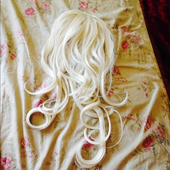 Blonde Hair Wavy Hair Extension