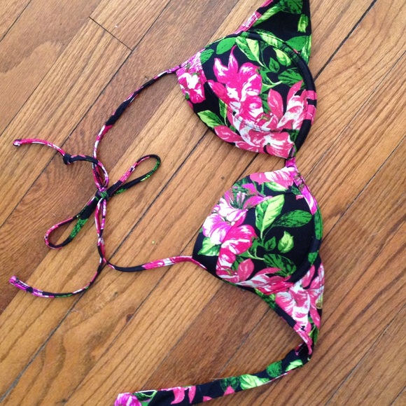 Pacsun Floral Swim Top