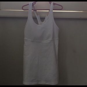 White lululemon tank size 2