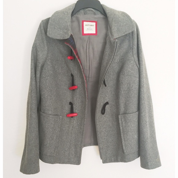 💔SOLD💔Grey Toggle Coat