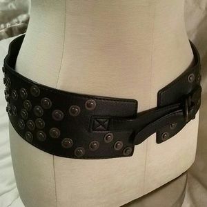 Sexy Moto Studded Tank Girl Belt